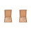 2Ensembles Kit Macramé Bois Marron Pour Perles Artisanales 8