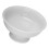 4Pcs White Ceramic Elevated Fruit Bowls Footed Dessert and Snack Bowls 3