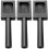 3Pcs DIY Graphite Melting Casting Molds Black Metal Casting Ingot Mold 6