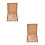 2Ensembles Kit Macramé Bois Marron Pour Perles Artisanales 7