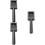 3Pcs DIY Graphite Melting Casting Molds Black Metal Casting Ingot Mold 9