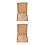 2Ensembles Kit Macramé Bois Marron Pour Perles Artisanales 6