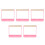 5Pcs Multifunctional Pink Bird Perch Stand for Parakeets and Parrots 4