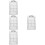 4Pièces PVC Effaçable Pour Coaching Tennis Hockey 8