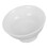 4Pcs White Ceramic Elevated Fruit Bowls Footed Dessert and Snack Bowls 2