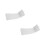2St Bad Pillow Wit Polyester Comfortabele Spa Ondersteuning 4