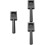3Pcs DIY Graphite Melting Casting Molds Black Metal Casting Ingot Mold 8