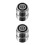 4Pièces Adaptateur Connecteur Scuba Compact Argent 8