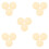 15Pcs Yellow DIY Pottery Throwing Tool Kit Absorbent Clay Mat 7