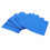 600Pièces Papier Aluminium Bleu Pour Bonbons 1