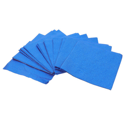 600Pièces Papier Aluminium Bleu Pour Bonbons