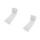 2St Bad Pillow Wit Polyester Comfortabele Spa Ondersteuning 7