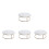 4Pcs White Marble Dessert Holders Stable Cake Rack Display Stand 4