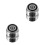 4Pièces Adaptateur Connecteur Scuba Compact Argent 7