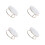 4Pcs White Marble Dessert Holders Stable Cake Rack Display Stand 8
