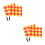 4Pièces Drapeaux De Signaux Arbitre Polyvalents Avec En Éponge 4