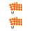 4Pièces Drapeaux De Signaux Arbitre Polyvalents Avec En Éponge 7