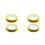 4Pcs Multi Warning Safety Tape Barrier Roll for Packing and Safety 5
