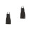 2Pcs Black Sleeveless Apron for Salon, Kitchen and Workshop Protection 4