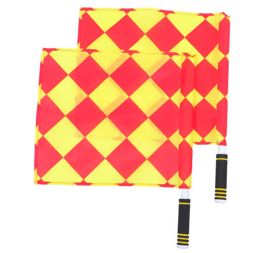 4Pièces Drapeaux De Signaux Arbitre Polyvalents Avec En Éponge 1