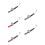 5Pièces Nozzle Gonfleur Durable Plombé Et Pression Rapide 3