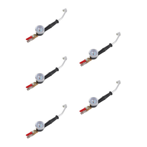 5Pièces Nozzle Gonfleur Durable Plombé Et Pression Rapide 2