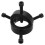 2Pcs Durable Black Metal Fan Blower Wheel Puller Tool for Hvac Repairs 2