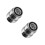 4Pièces Adaptateur Connecteur Scuba Compact Argent 9