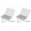 200Pièces Punaise Transparente, Accessoire Pratique Pour Tableau 3