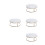 4Pcs White Marble Dessert Holders Stable Cake Rack Display Stand 10