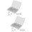 200Pièces Punaise Transparente, Accessoire Pratique Pour Tableau 8