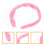 4Pièces Queue Rose Costume Animal Cosplay Accessoire 8