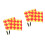 4Pièces Drapeaux De Signaux Arbitre Polyvalents Avec En Éponge 8