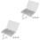 200Pièces Punaise Transparente, Accessoire Pratique Pour Tableau 4