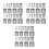 72Pcs Durable Silver Circle Cutters for Clay Crafts and Sculpting 9