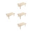 4Pièces En Bois Interactives Jeu Pour Hamsters Et Animaux 5