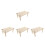 4Pièces En Bois Interactives Jeu Pour Hamsters Et Animaux 6