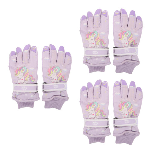 3Paires Snowboard Enfants Isolation Épaisse 2