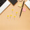 100Pcs Decorative Yellow Map Push Pins - Flag Markers for Cork Boards 5