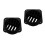 2Pièces Grille D'évent Noire En Plastique Pour Chauffage 5