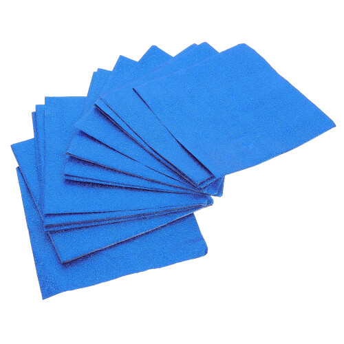 600Pièces Papier Aluminium Bleu Pour Bonbons 2