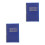 2Pcs Blue Daily Schedule Planner with Longterm Goal Setting 8