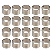 160Pièces Kit Bracelet Claquant Acier Café Pour Projets Créatifs