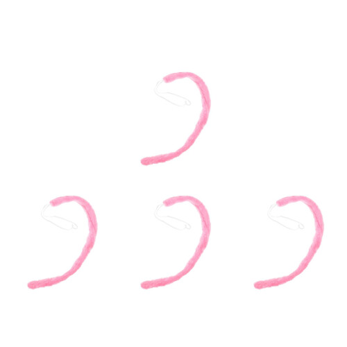 4Pièces Queue Rose Costume Animal Cosplay Accessoire 2