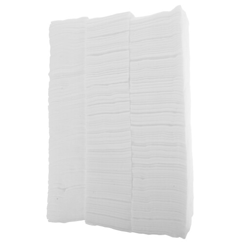 1000Pcs White Cotton Face Wipes Double-Layer Thickened Soft Pads 1