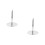 2Pièces Base Mannequin Métallique Réglable Accessoires Féminins 7