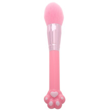 5Stk Katzenpfoten Puderpinsel Rosa Nylon Kunststoff Für Gesicht