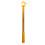 4Pcs Golden Cordless Curtain Opener Handle Aluminum Window Pull Rod 2