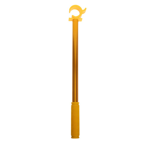 4Pcs Golden Cordless Curtain Opener Handle Aluminum Window Pull Rod 1