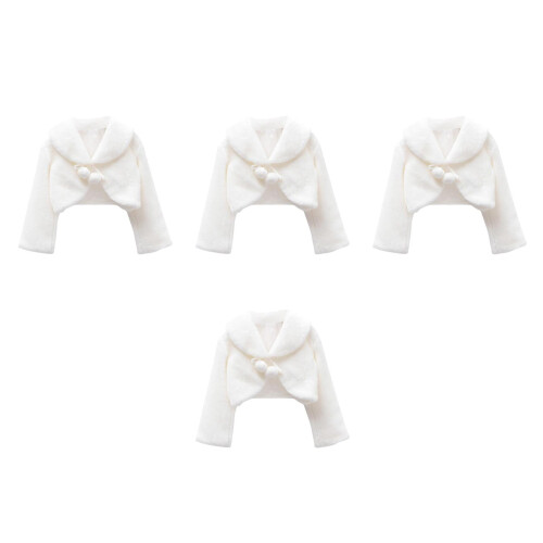 4Pièces Accessoire Tippet Enfants Fleurs Pour Hiver 2